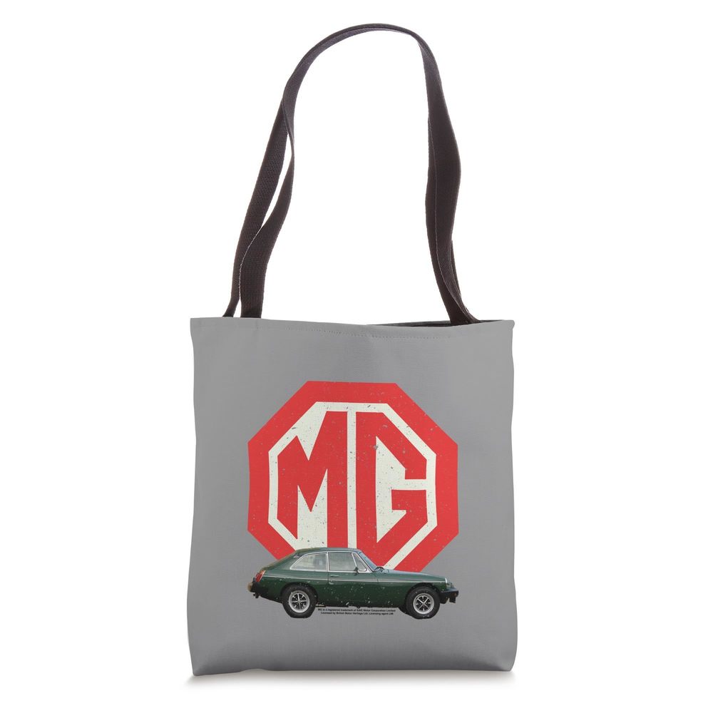 Mg Retro Logo Mgb Gt Tote Bag o_o
